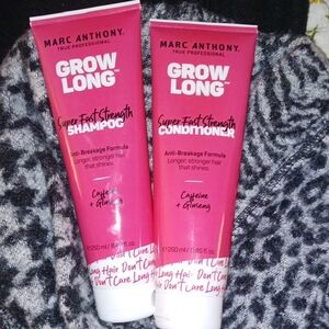 Marc Anthony Grow Long Caffeine+ Ginseng Shampoo and Conditioner
